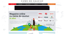 Desktop Screenshot of cizme-de-cauciuc.com